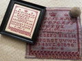 Running with Needles & Scissors "A SPANISH RED - Martha Masialers 1891" Counted Cross Stitch Pattern  Nashville Market 2023  Pattern Only