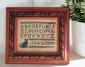 Cosford Rise Stitchery "Itty Bitty Polka dot Kitty Sampler" PDF/Digital Counted Cross Stitch Pattern  Charts, Cat Sampler  Patterns Only