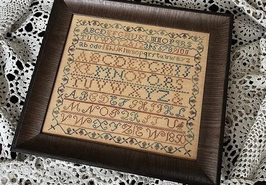SHAKESPEARE'S PEDDLER "Most Humble Hands" 40-page Counted Cross Stitch Booklet, by Theresa Venette, Chart, Sampler, Nashville Market 2023