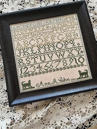 SHAKESPEARE'S PEDDLER "Most Humble Hands" 40-page Counted Cross Stitch Booklet, by Theresa Venette, Chart, Sampler, Nashville Market 2023