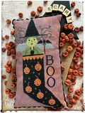 LUCY BEAM "Halloween Angel" Counted Cross Stitch Pattern, Designed by Rebecca Noland, Chart, Pattern Only