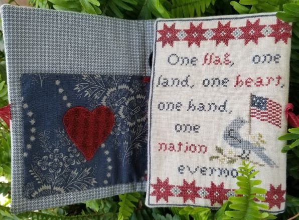 SAMPLERS NOT FORGOTTEN "One Nation" Smalls, Counted Cross Stitch Pattern, Chart, Sampler, Nashville 2023 Market Release, Pattern Only