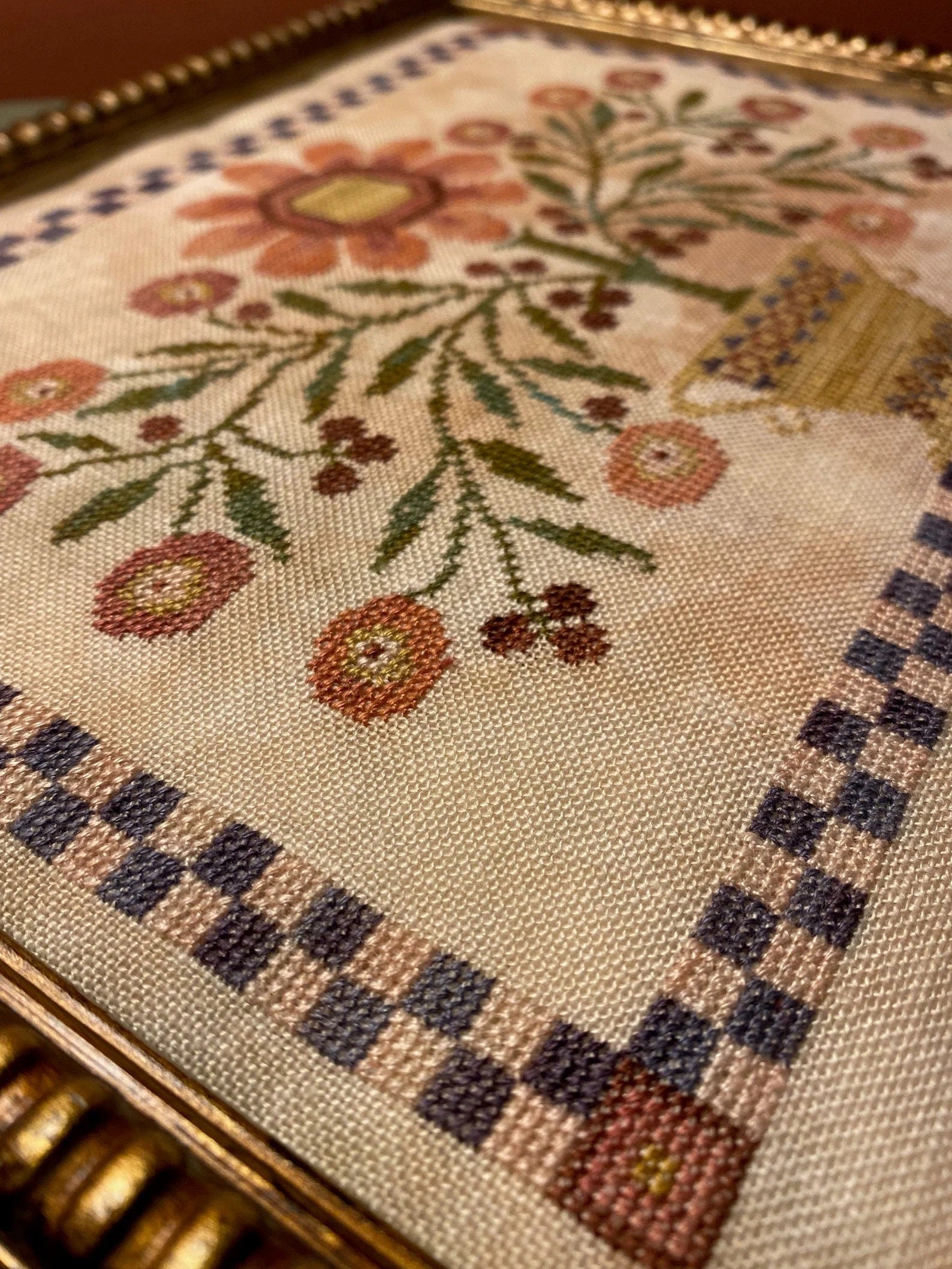 Heartsong Stitchery "Autumn Bouquet"  Counted Cross Stitch Pattern  PDF/DIGITAL Download  Chart  Pattern Only