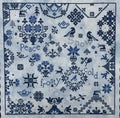 PRAISEWORTHY STITCHES "Simple Gifts - Snow" Counted Cross Stitch Pattern, Chart, Pattern Only