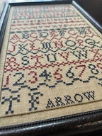 SHAKESPEARE'S PEDDLER "Most Humble Hands" 40-page Counted Cross Stitch Booklet, by Theresa Venette, Chart, Sampler, Nashville Market 2023