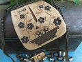 STACY NASH PRIMITIVES "Stone Flowers Sewing Pocket" Counted Cross Stitch Pattern, Chart, Pattern Only