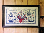 PDF INSTANT Download  Quiltify Design  "The Kraken Sampler"  Counted Cross Stitch Pattern  Pattern Only