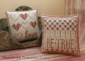 THREADWORK PRIMITIVES "Valentine Duo", Counted Cross Stitch Pattern, Valentine's Day, Love, Pattern Only