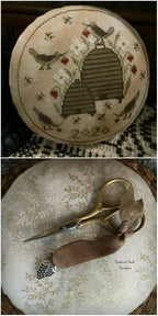 SCATTERED SEED SAMPLERS "Skeptical Gatherings" Counted Cross Stitch Pattern, PinKeep, By Designer Tammy Black, Pattern Only