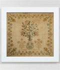 MODERN FOLK Embroidery "IAB 1817 - The Rosebush Sampler" Counted Cross Stitch Pattern, Sampler, Chart, Pattern Only