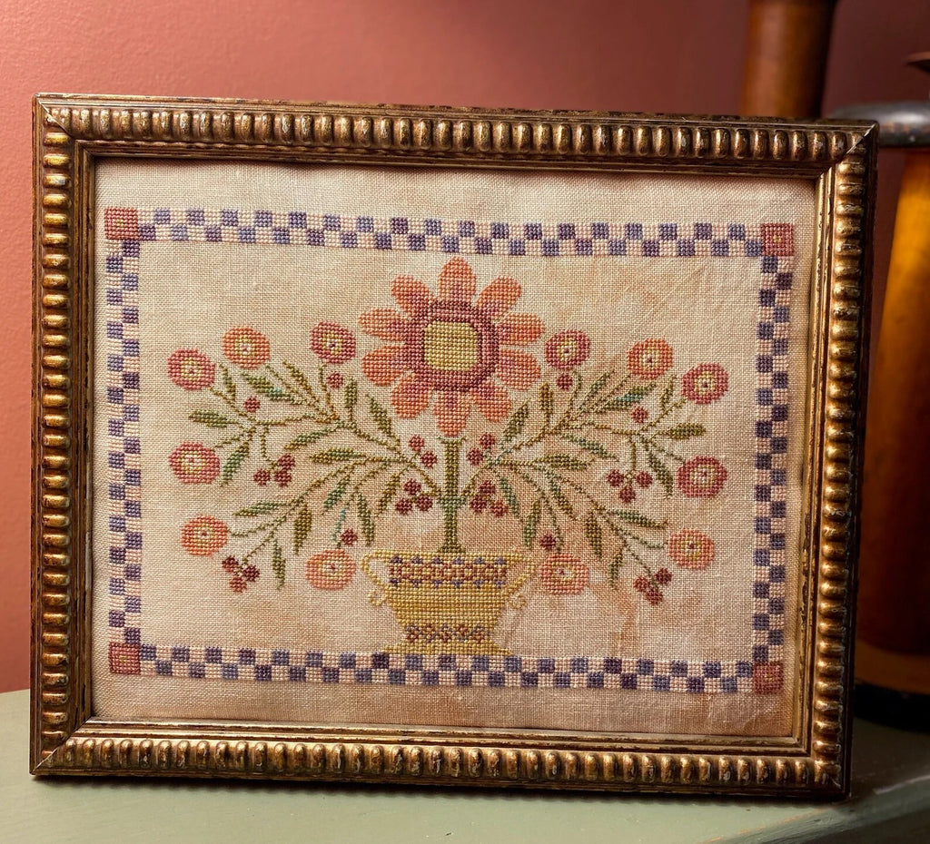 Heartsong Stitchery "Autumn Bouquet"  Counted Cross Stitch Pattern  PDF/DIGITAL Download  Chart  Pattern Only