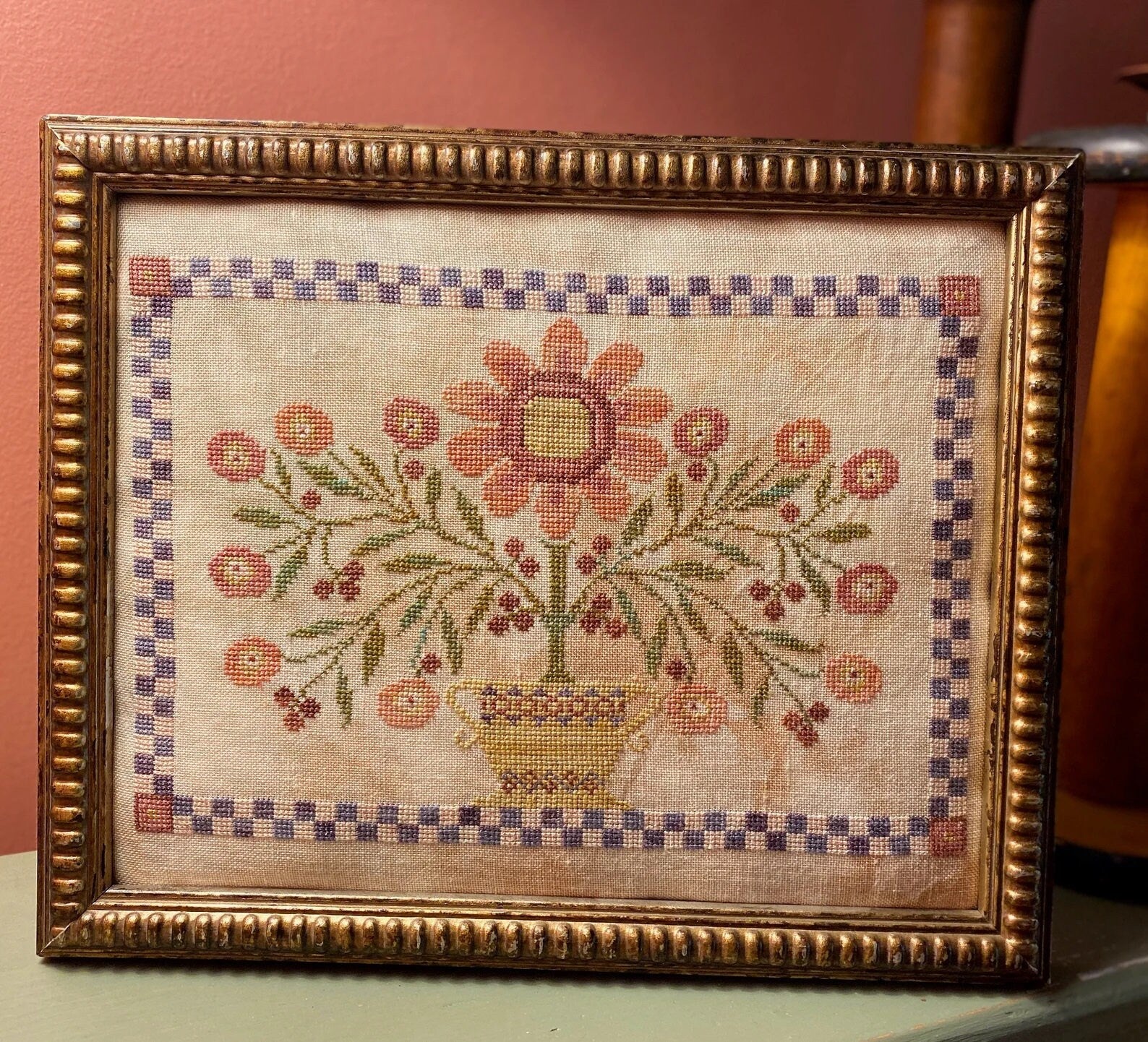 Heartsong Stitchery "Autumn Bouquet"  Counted Cross Stitch Pattern  PDF/DIGITAL Download  Chart  Pattern Only