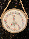 Heartsong Stitchery "Flowers of Peace"  Counted Cross Stitch Pattern  PDF/DIGITAL Download  Chart  Pattern Only