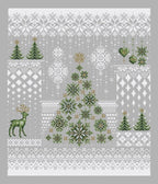 SHANNON CHRISTINE DESIGNS "Winter Snowfall" Counted Cross Stitch Pattern, Chart, Christmas, Pattern Only