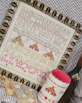 QUAINT ROSE NEEDLEARTS "Sarah Reed 1838" Counted Cross Stitch Pattern, Sampler, Chart, Pattern Only