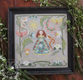 THE BLUE FLOWER "The Glad Sun"  Counted Cross Stitch Pattern  Jeannine McGowan, 2023 Nashville Market, Pattern Only