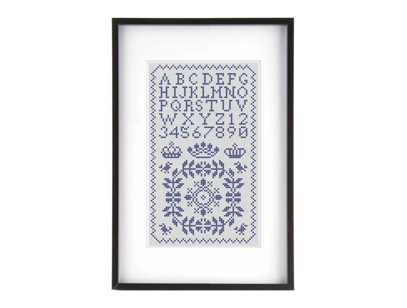 PDF INSTANT DOWNLOAD  Quiltify Design  "Garlands, Crowns & Cartouches"  Counted Cross Stitch Pattern  Pattern Only