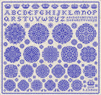 PDF INSTANT DOWNLOAD  Quiltify Design  "Nouveau Vierlanden"  Counted Cross Stitch Pattern  Pattern Only