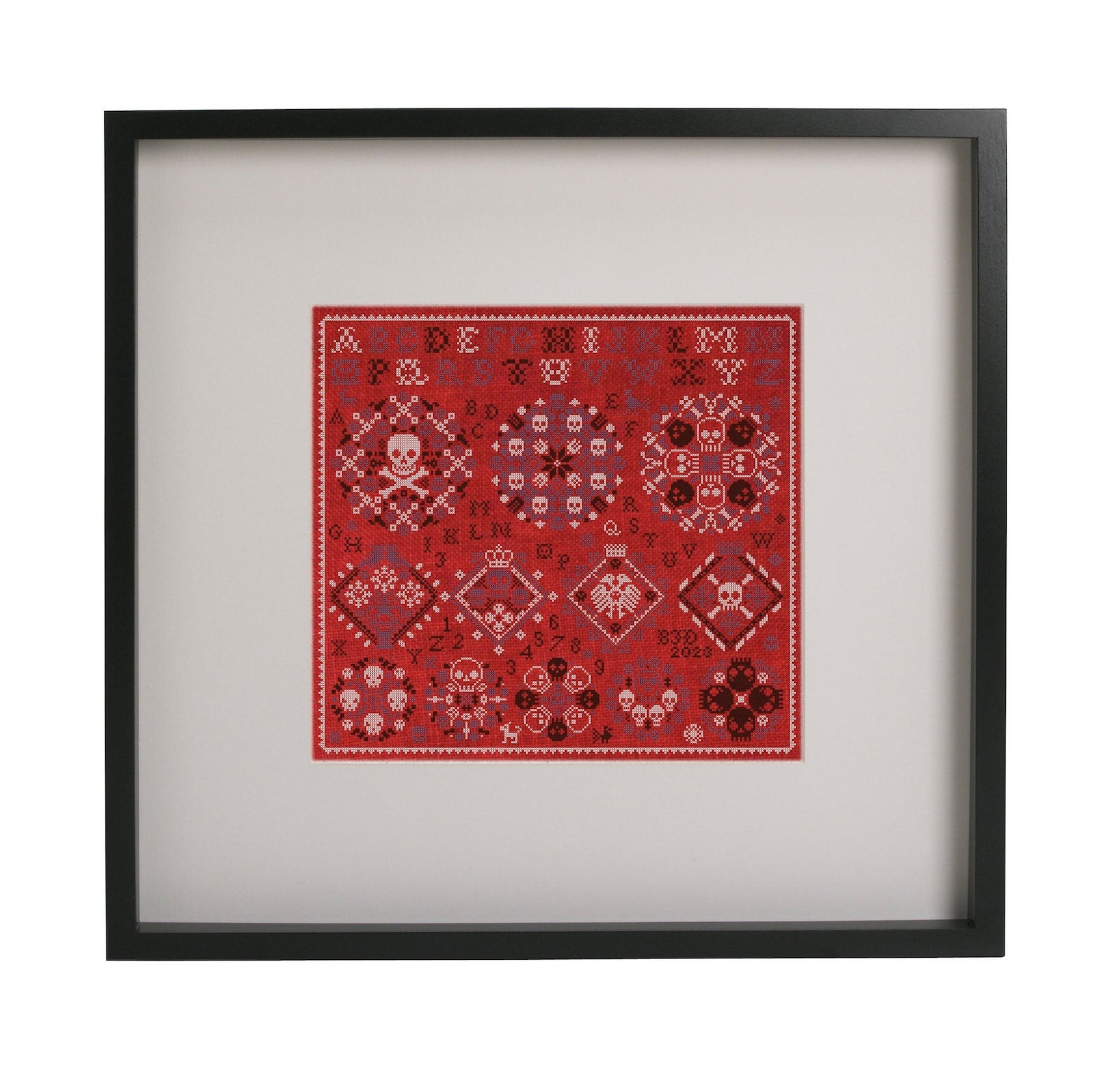 PDF INSTANT Download  Quiltify Design  "Schadel Vierlanden Sampler"  Counted Cross Stitch Pattern  Pattern Only