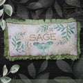 THE SNOWFLOWER DIARIES "Sacred Sage" Counted Cross Stitch Pattern, Chart, Magical Plant Series by Maja Matyas Szilagyi from Budapest Hungary