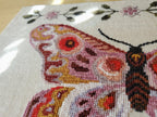 THE ARTSY HOUSEWIFE "A Study in Pink" Counted Cross Stitch Pattern, Chart, Pattern Only