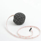 HIRO Co., Ltd. ~ Macaron Fabric Tape Measure, Diameter-2 1/2", Retracts with Press of a Button, The Coolest Tape Measure Ever, Made in Japan
