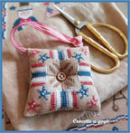 CROCETTE A GOGO "Independence Day"  Counted Cross Stitch Pattern  Chart  American Flag  Liberty  Americana  Pattern Only