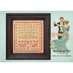 Hands Across The Sea Samplers  "Because of You"  An Original Design  Counted Cross Stitch Pattern  Pattern Booklet Only