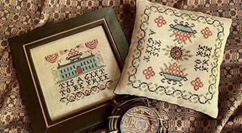 HOMESPUN ELEGANCE "Glorious Freedom" Counted Cross Stitch Pattern, Tis A Gift To Be Free, Americana, Flag, American Heritage, Pattern Only