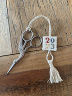 HAYSTACK STITCHING "Stephanie" Counted Cross Stitch Pattern by Caroline Seldon, Chart, Sampler Pin Drum, Pattern Only