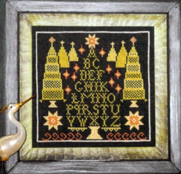 CARRIAGE HOUSE SAMPLINGS "1999 Christmas Sampler" Counted Cross Stitch Pattern, Chart, Sampler, Pattern Only