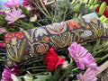 SHAKESPEARE'S PEDDLER "Painted Flowers" Counted Cross Stitch Pattern, Chart, Pattern Only