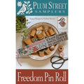 PLUM STREET SAMPLERS "Freedom Pin Roll"  Counted Cross Stitch Pattern  Americana, American Flag, Chart, Pattern Only