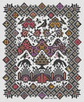 LONG DOG SAMPLERS "Coddiwomple"  Counted Cross Stitch Pattern  Sampler, Chart, Pattern Only