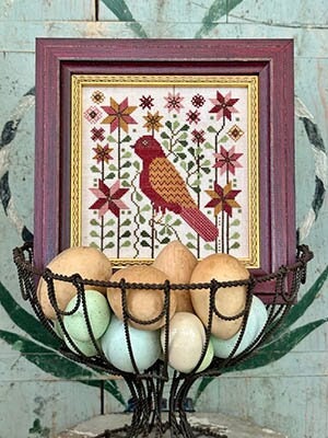 KATHY BARRICK "Stars In My Garden" Counted Cross Stitch Pattern, Pattern Only
