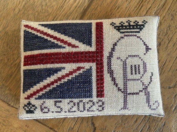 HAYSTACK STITCHING "Charles" Counted Cross Stitch Pattern by Caroline Seldon, Celebrating the Coronation, King Charles III, Pattern Only