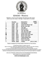 TERESA KOGUT Creative Whims "Wisdom"  Counted Cross Stitch Pattern  Sampler, Chart, XS4020, Pattern Only