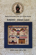 TERESA KOGUT Creative Whims "Sweet Land"  Counted Cross Stitch Pattern  Early American Folk Art Collection, Liberty, XS2350, Pattern Only