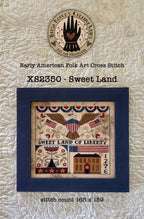 TERESA KOGUT Creative Whims "Sweet Land"  Counted Cross Stitch Pattern  Early American Folk Art Collection, Liberty, XS2350, Pattern Only