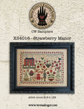 Teresa Kogut Creative Whims "Strawberry Manor" Counted Cross Stitch Pattern, Sampler, Chart, Nashville Market 2023, Pattern Only