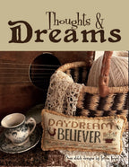 Teresa Kogut Creative Whims "Thoughts & Dreams" Counted Cross Stitch Pattern, Chart, 3 Different Designs, Flowers, Birds, Pattern Only
