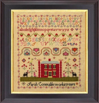 Mill on the Floss Samplers "Sarah Constable" Counted Cross Stitch Pattern, Friendship Sampler 2021, Pattern Only