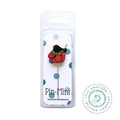 JUST ANOTHER BUTTON Co. "Pin-Mini: Sewing Bird Solo" Pincushion Pin Embellishments, Stainless Steel Pins, jpm550