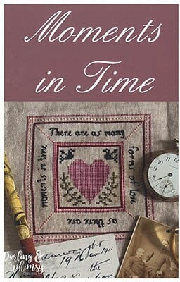 DARLING & WHIMSY DESIGNS "Moments In Time" Counted Cross Stitch Pattern, Chart, Pattern Only