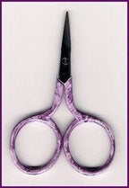 Dinky-Dyes, LLC “Purple Baby Scissors 2 1/2 Embroidery Scissors, Sharp, DD-SC-41