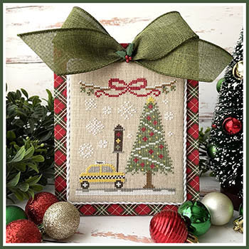 COUNTRY COTTAGE NEEDLEWORKS "Street Scene - Big City Christmas" Counted Cross Stitch Pattern, Christmas, Series, Pattern Only