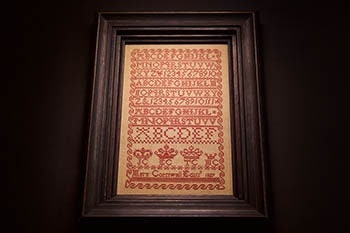 Hands Across the Sea Samplers "Mary Cornwall 1827" Counted Cross Stitch Pattern, A Reproduction Sampler, Printed Booklet, Pattern Only