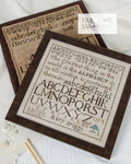 ERICA MICHAELS DESIGNS "Mary Briggs 1806"  Counted Cross Stitch Pattern  Sampler, Pattern Only