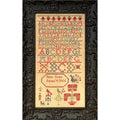 JUST STITCHING ALONG "Janet Grant 1855" Counted Cross Stitch Pattern, Scottish Sampler, Chart, Pattern Only