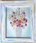 Heartsong Stitchery "Summer Bouquet"  Counted Cross Stitch Pattern  PDF/DIGITAL Download  Chart  Pattern Only